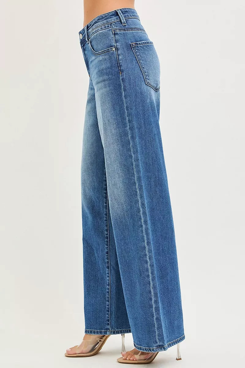 RISEN Slouchy Baggy Jeans with Pockets - cas7m