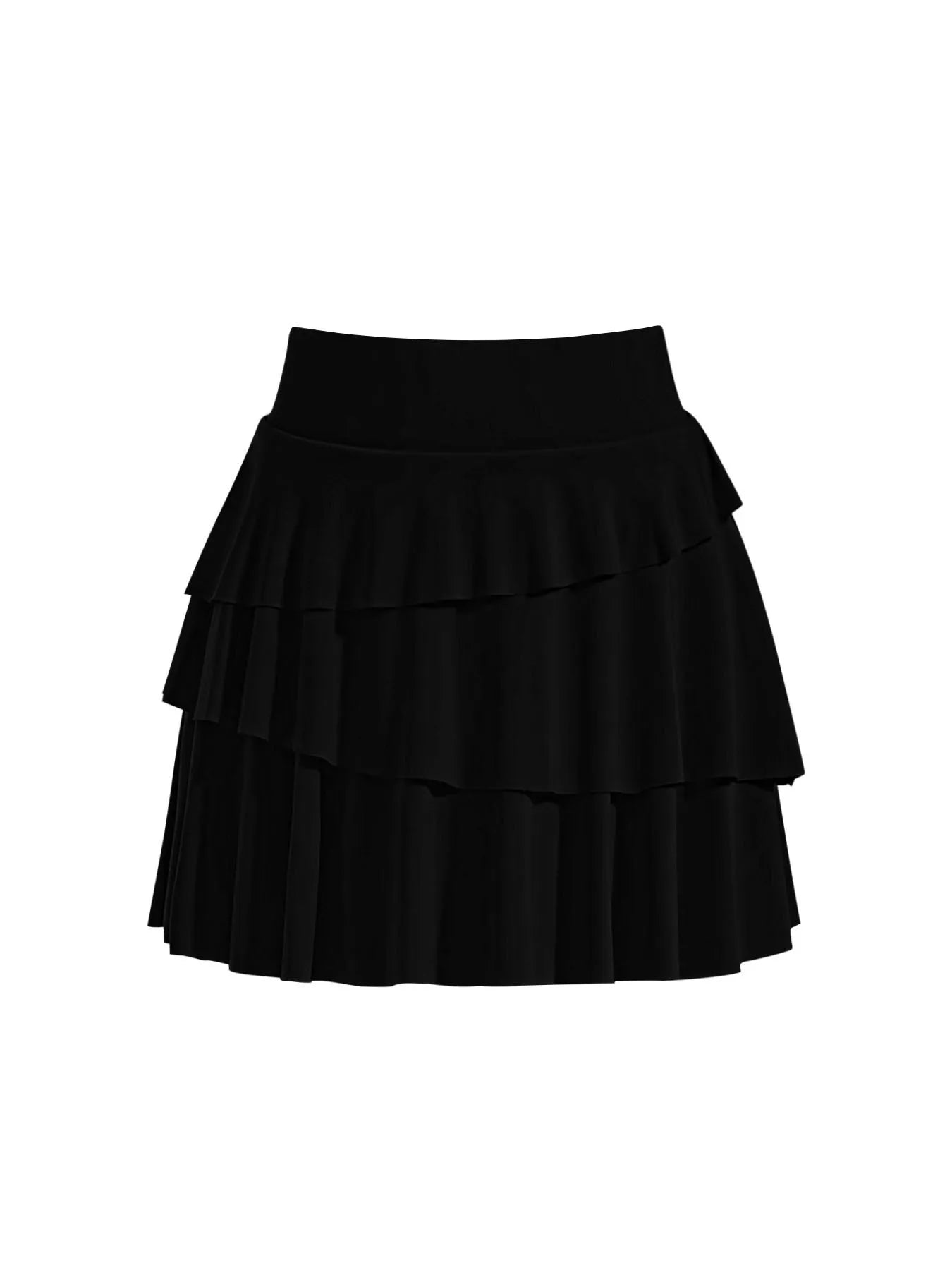 Tiered Ruffle Active Skort - cas7m