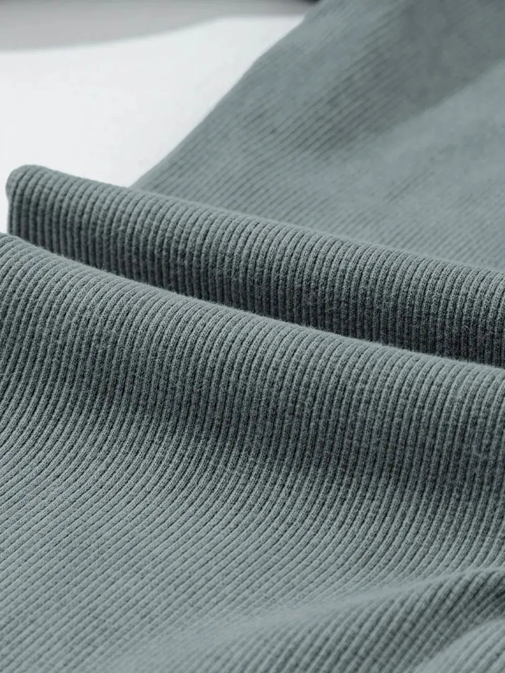 Ribbed Elastic Waist Leggings - cas7m