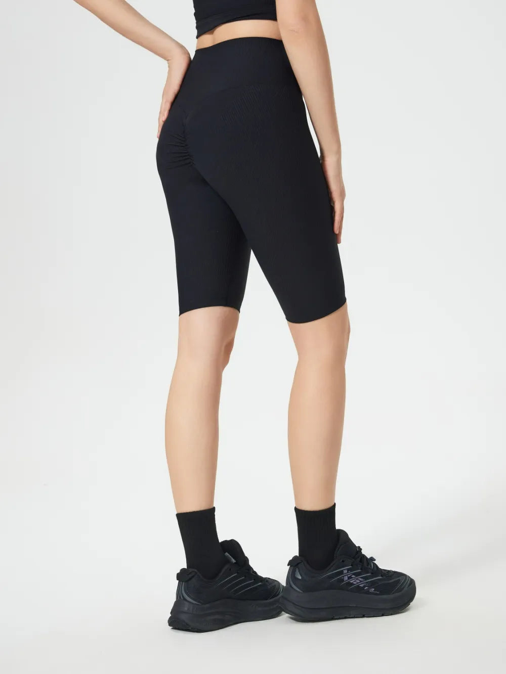 Essential High-Stretch Nylon-Spandex Shorts - cas7m