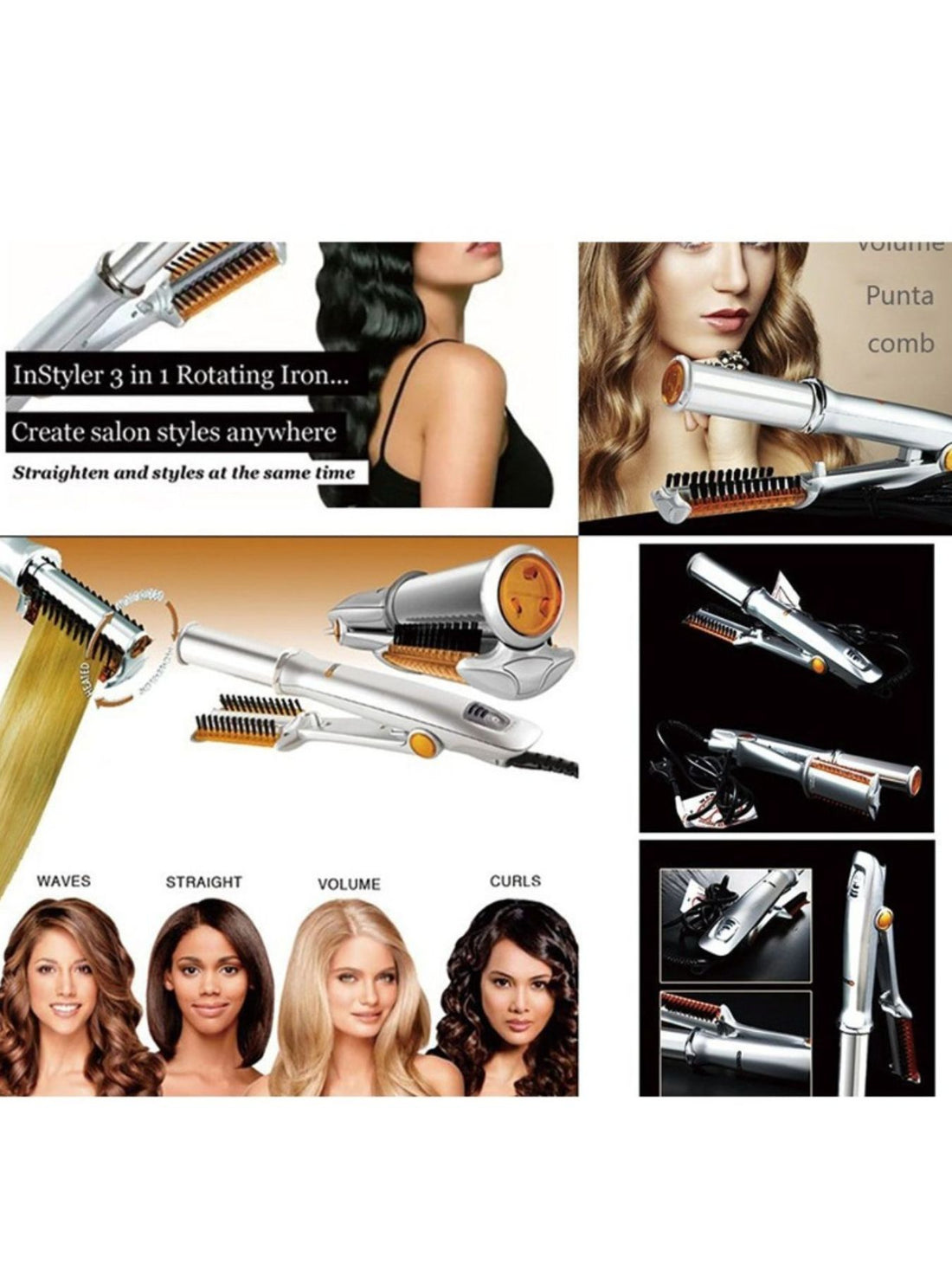 Innovative Salon-Quality Automatic Curling Iron - cas7m