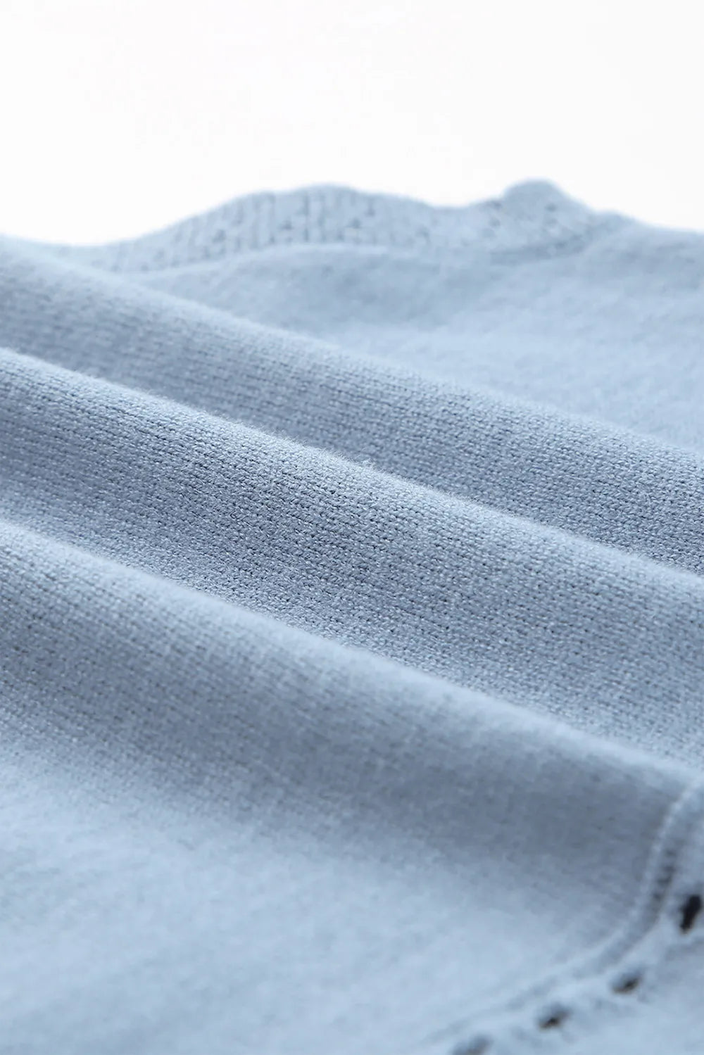 Eyelet Mock Neck Tank - cas7m