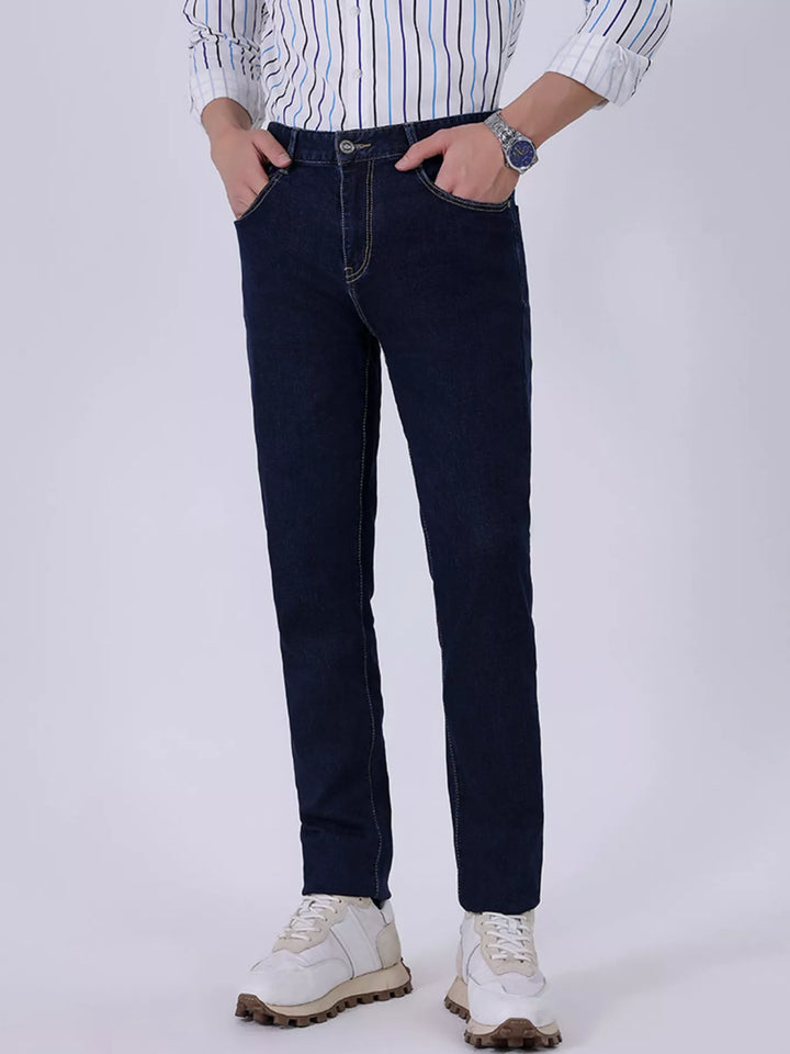 Men's Wash Straight-Leg Jeans - cas7m