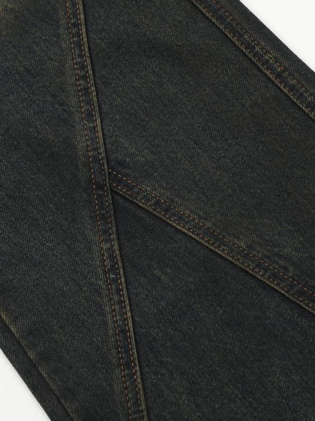 Men's Washed Flare Jeans - cas7m