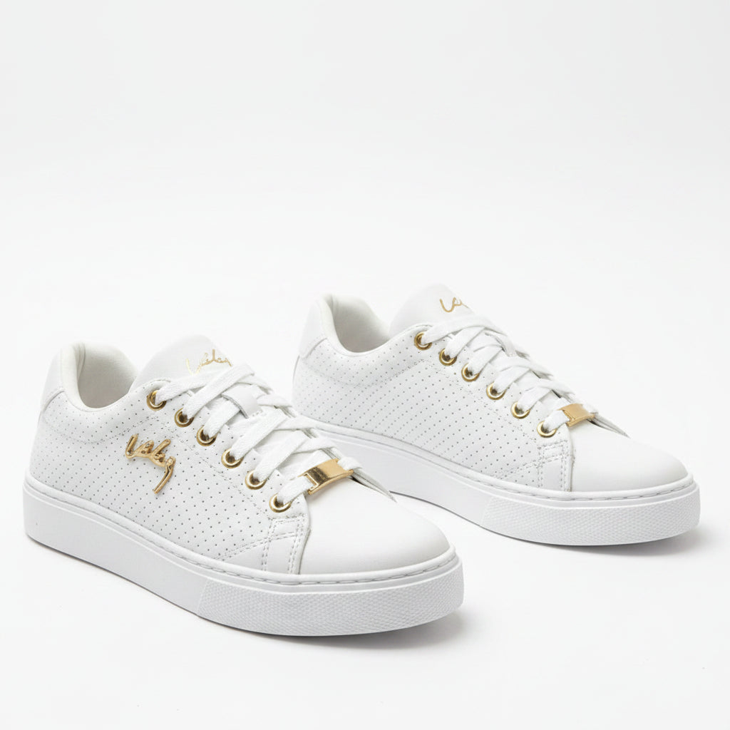 Women Flat Sneakers Breathable Lace-up Shoes For Girls - cas7m