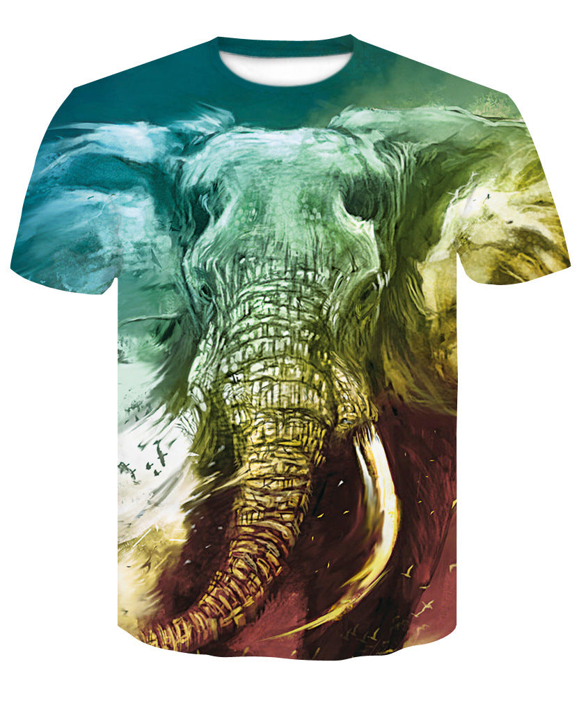 Men's 3D printed T-shirt - cas7m