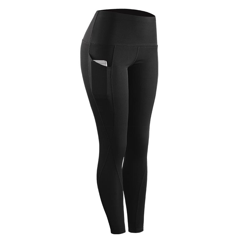 Women Compression Skinny Fitness Leggings Women Stretch Sportswear Casual Leggings Pants with Pocket - cas7m