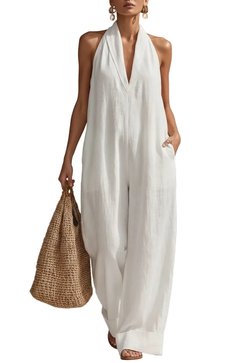 CozyPocket Polyester Dress - Easy Care & Stylish Comfort - cas7m