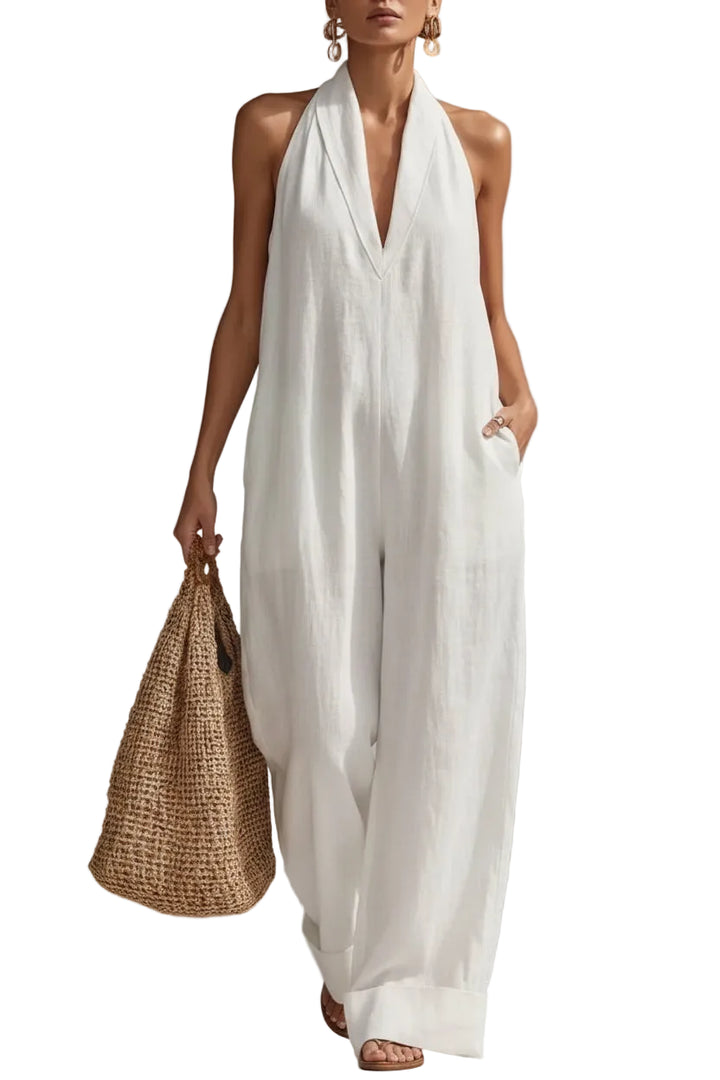 CozyPocket Polyester Dress - Easy Care & Stylish Comfort - cas7m