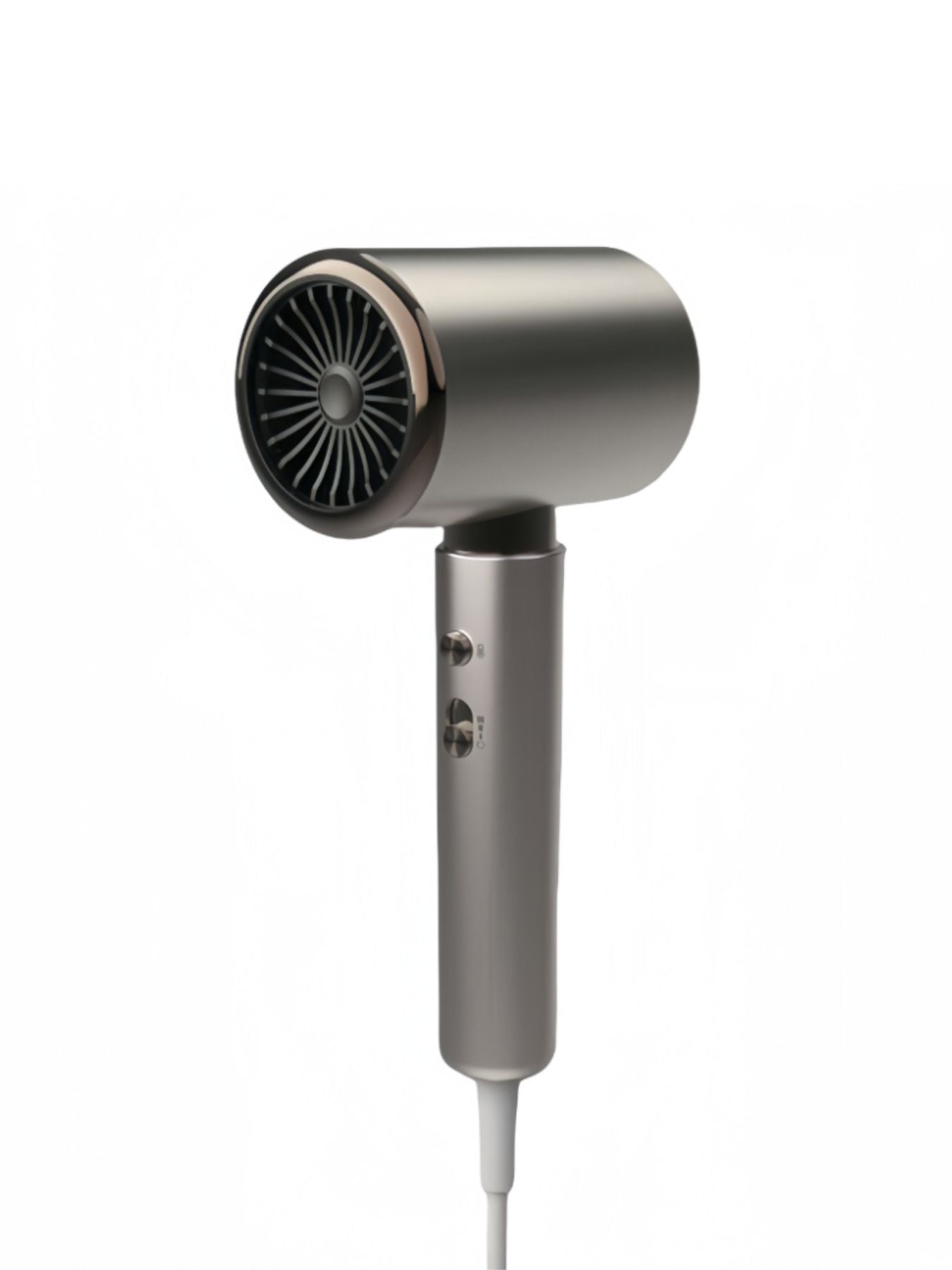 Negative Ion Turbo Hair Dryer: Fast, Frizz-Free, Silky Results - cas7m