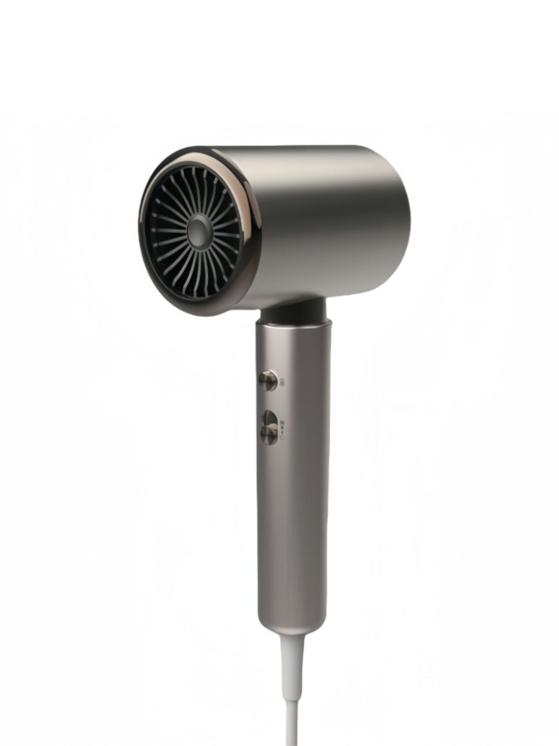 Negative Ion Turbo Hair Dryer: Fast, Frizz-Free, Silky Results - cas7m