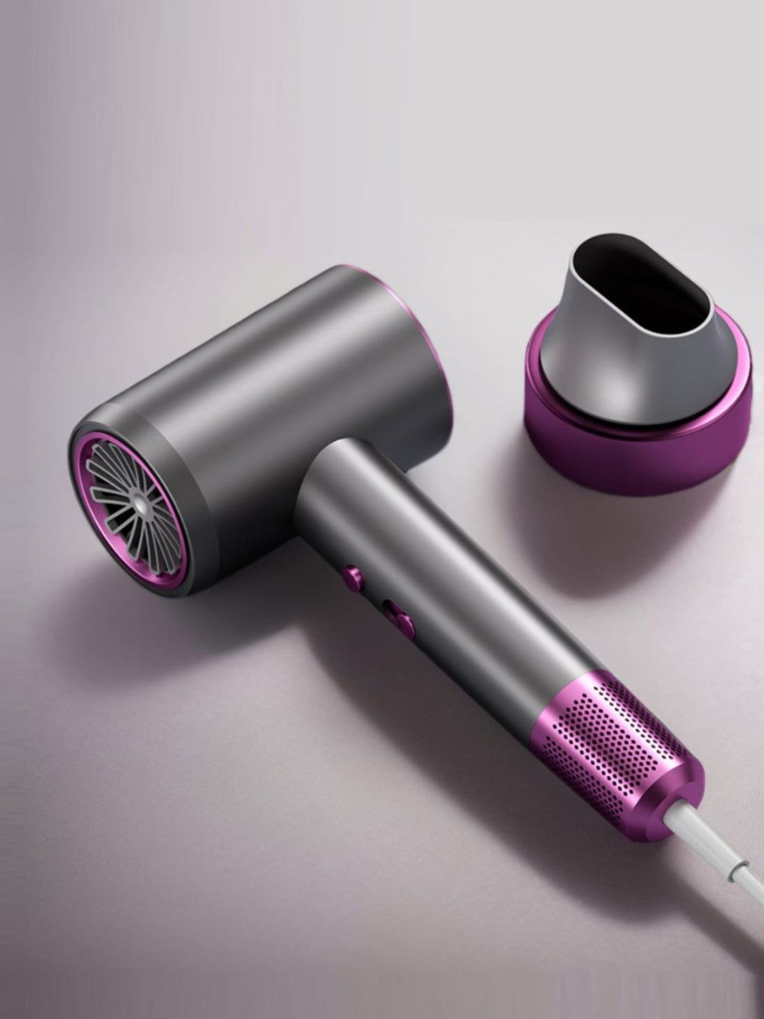 Precision Glide: High-Speed Temperature Control Hair Dryer - cas7m