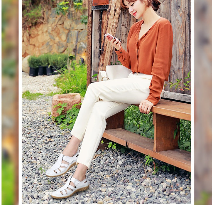 Fashion hollow sandals - cas7m