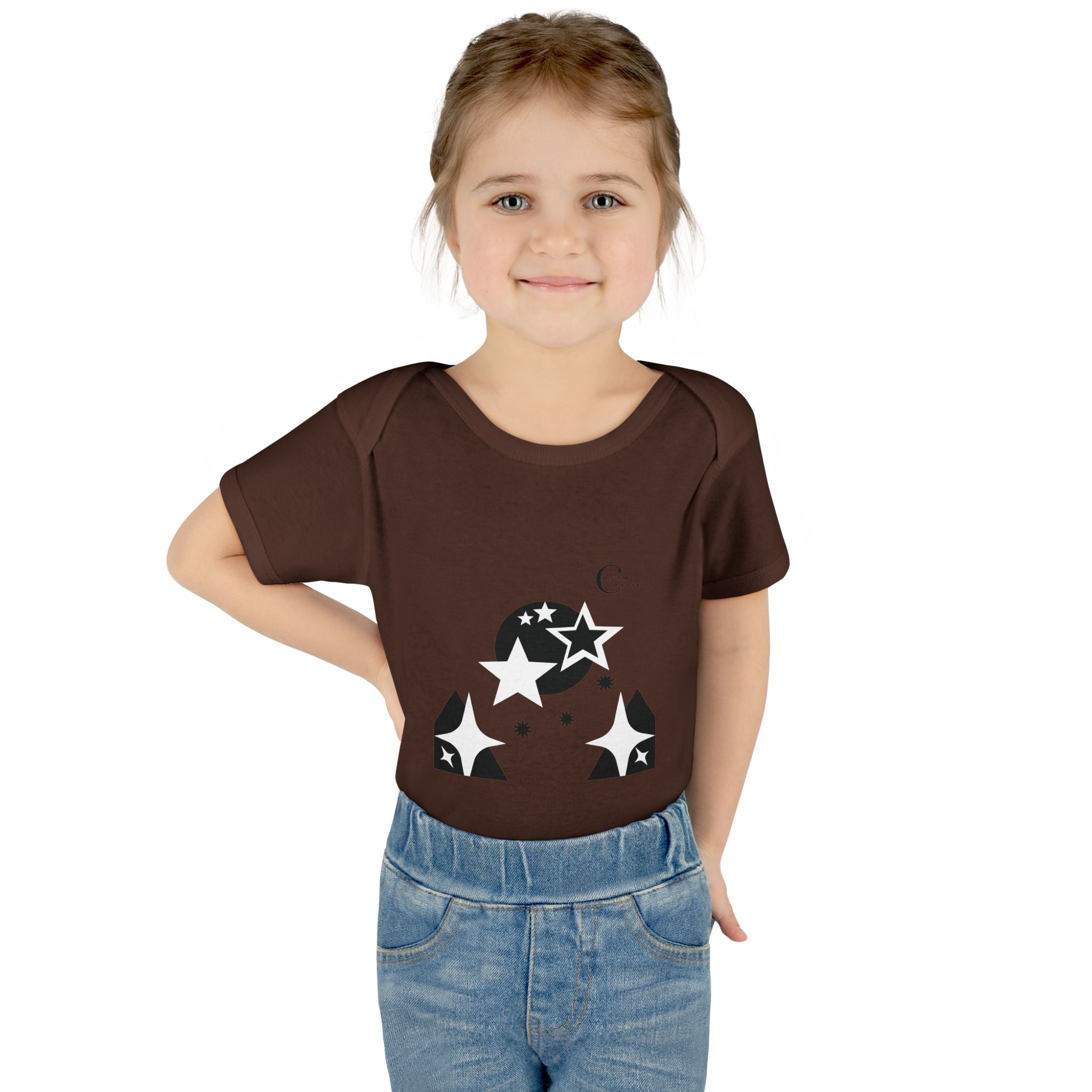 Infant Baby Rib Bodysuit - cas7m