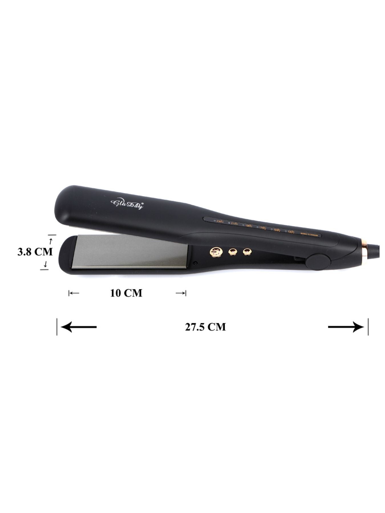 Adjustable Temperature Hair Straightener - cas7m