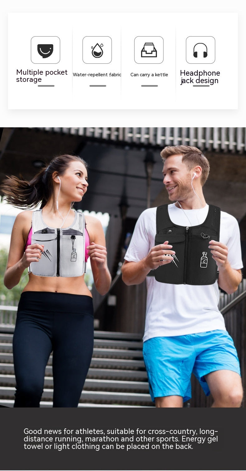 Sports Vest Running Vest Mobile Phone Bag - cas7m