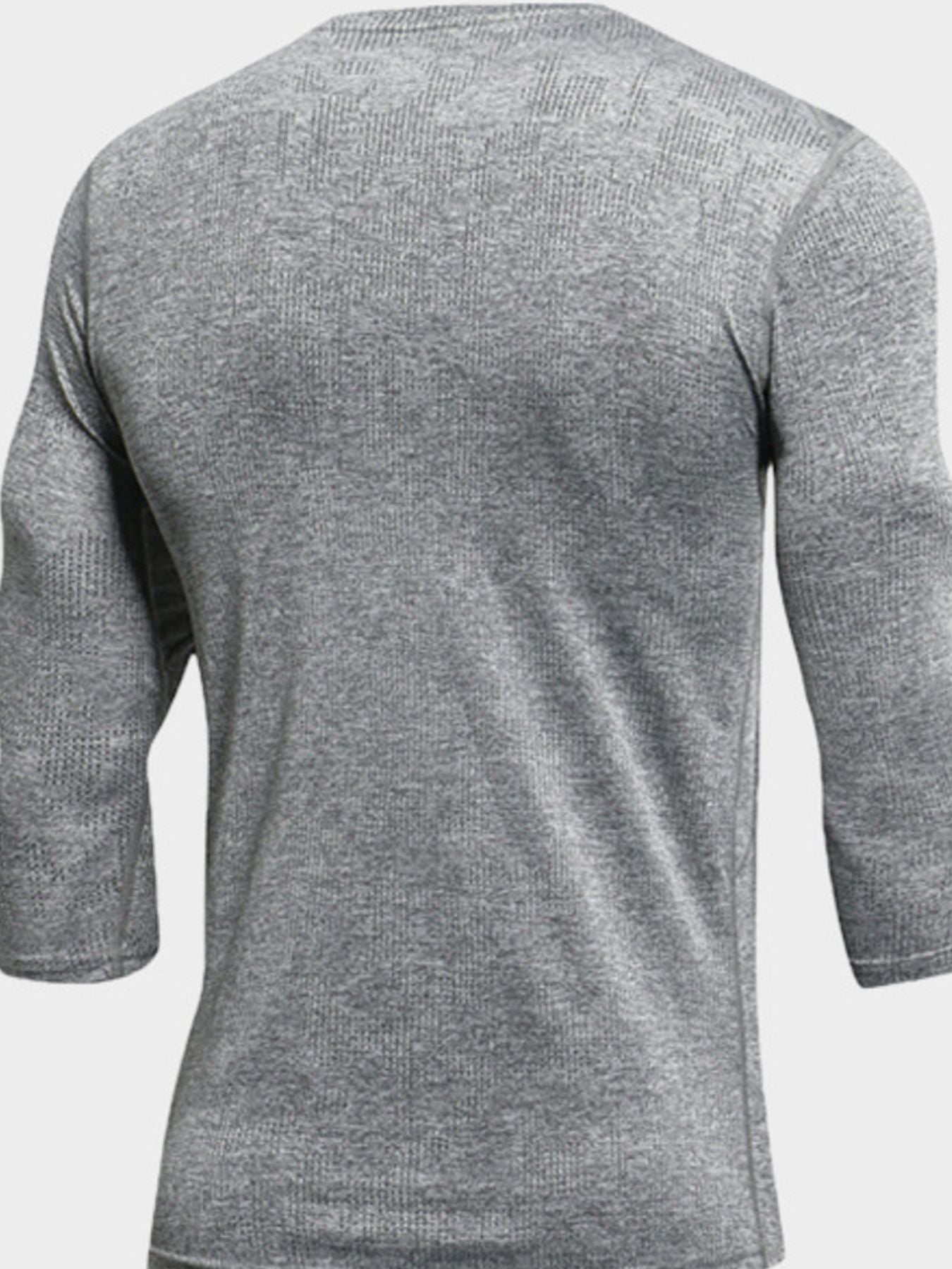 Men's Breathable Round Neck Active T-Shirt - cas7m