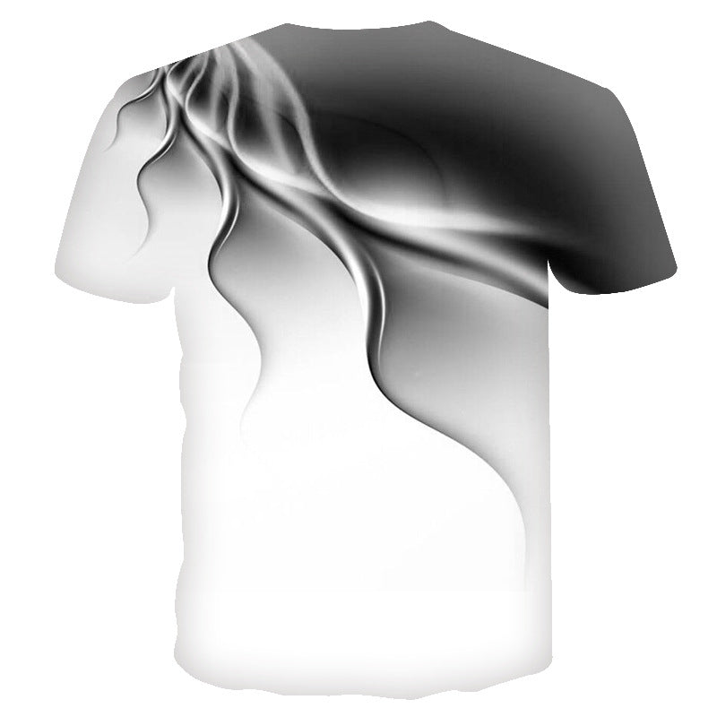 Personalized 3D digital printed T-shirt - cas7m