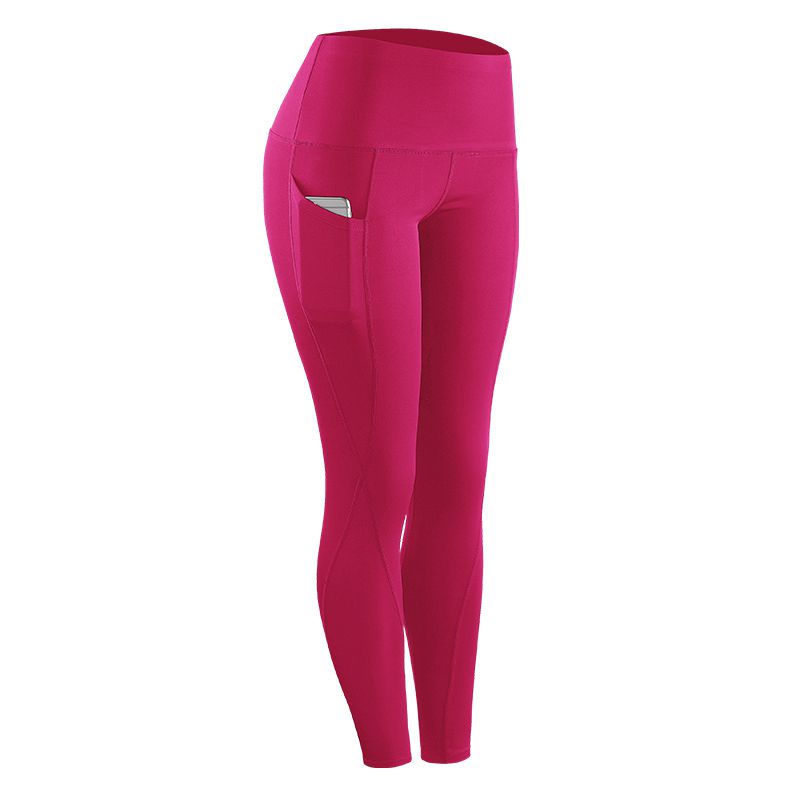 Women Compression Skinny Fitness Leggings Women Stretch Sportswear Casual Leggings Pants with Pocket - cas7m