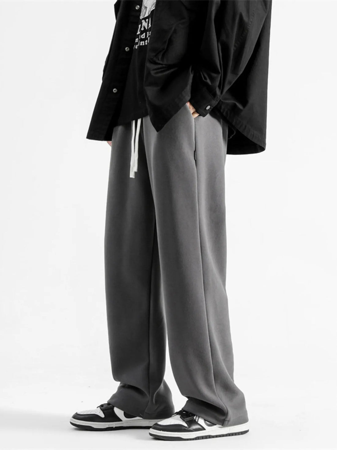 Men's Full Size Casual Loose Fit Sweatpants Plus Size - cas7m