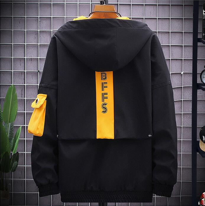 Men's Jackets Thickened Casual Coats Trendy Hooded Tops - cas7m