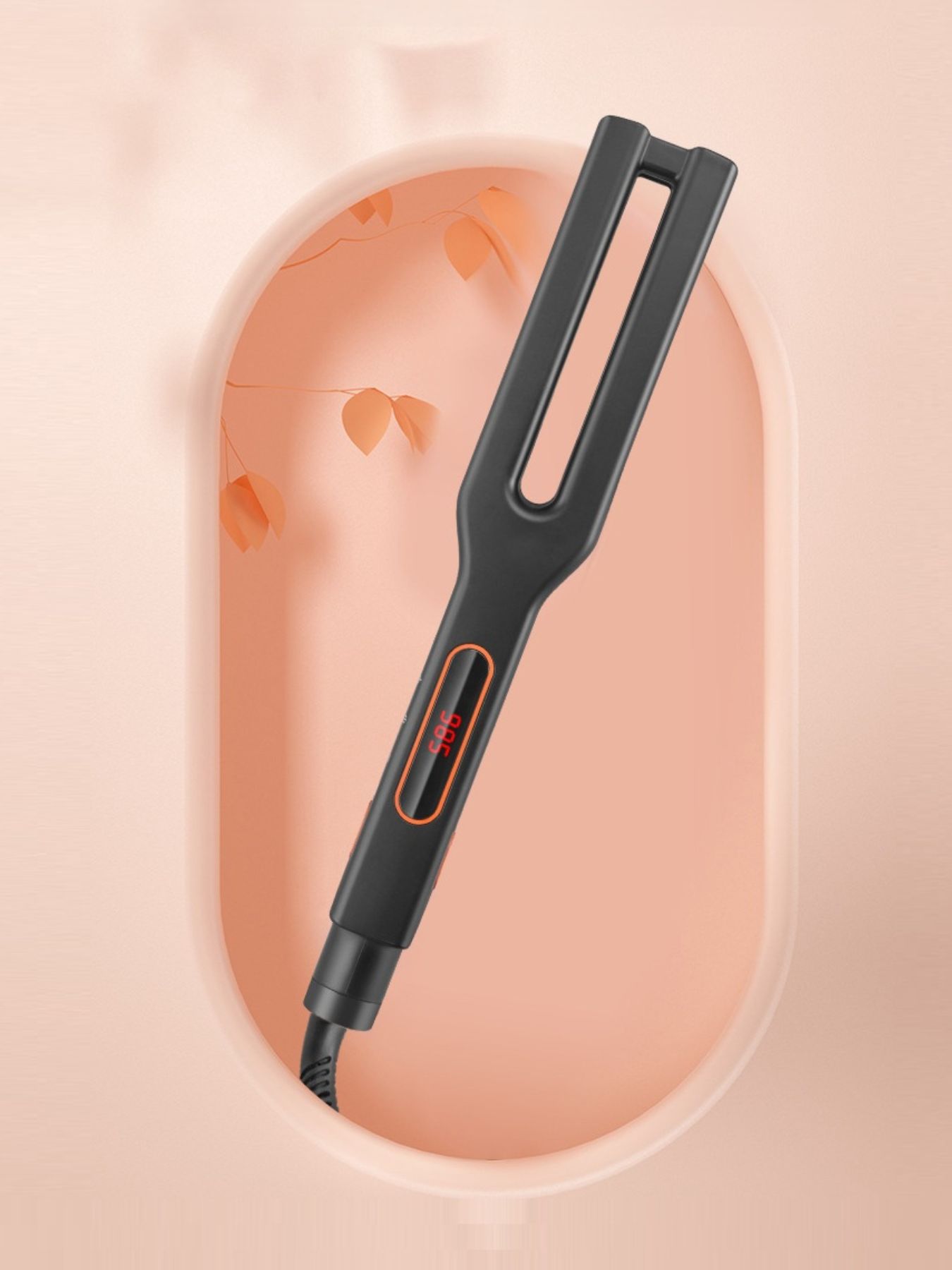 Rapid Heat Salon Hair Straightener - Sleek & Safe Styling Tool - cas7m