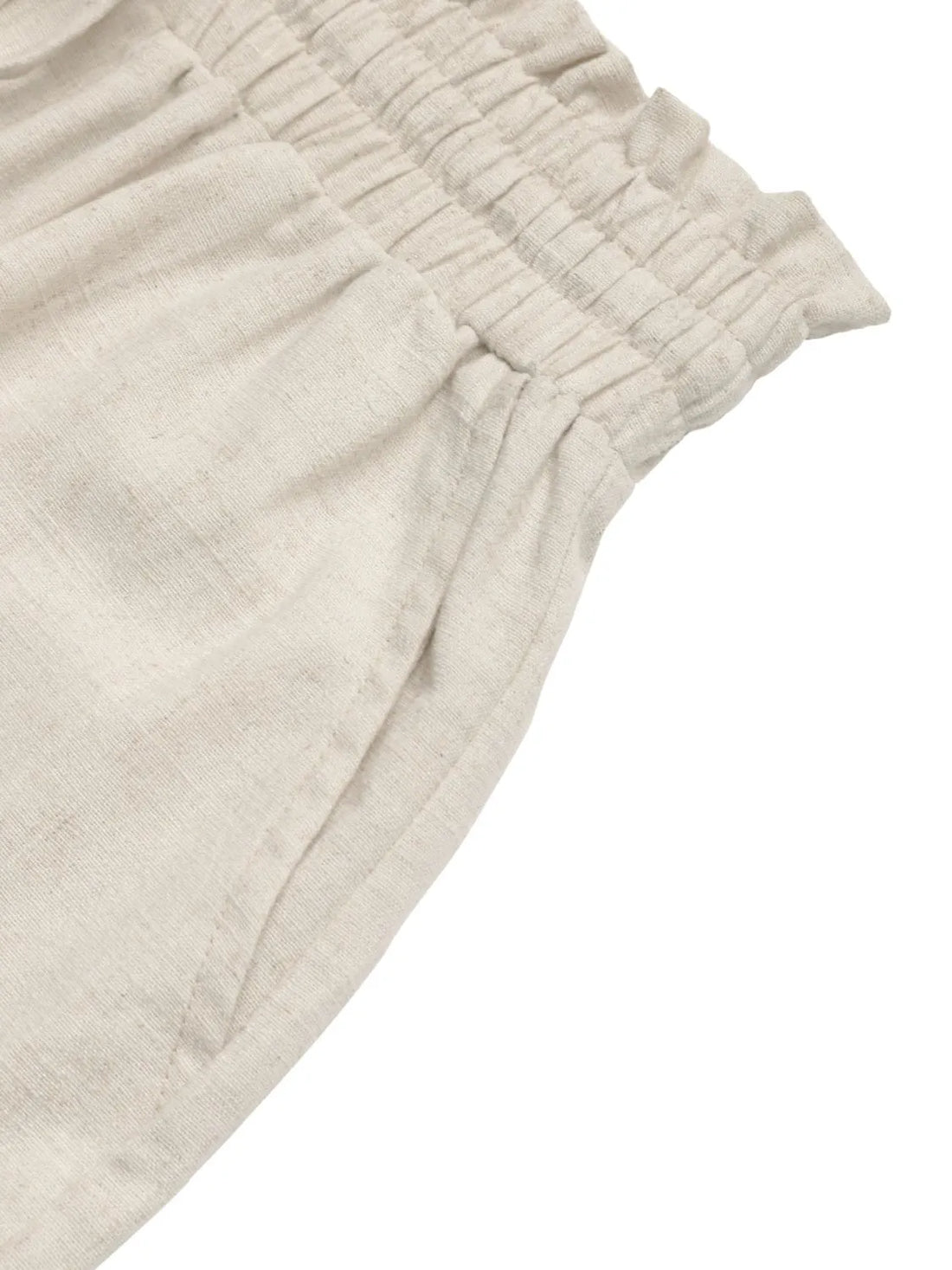 Frill Drawstring Shorts - cas7m