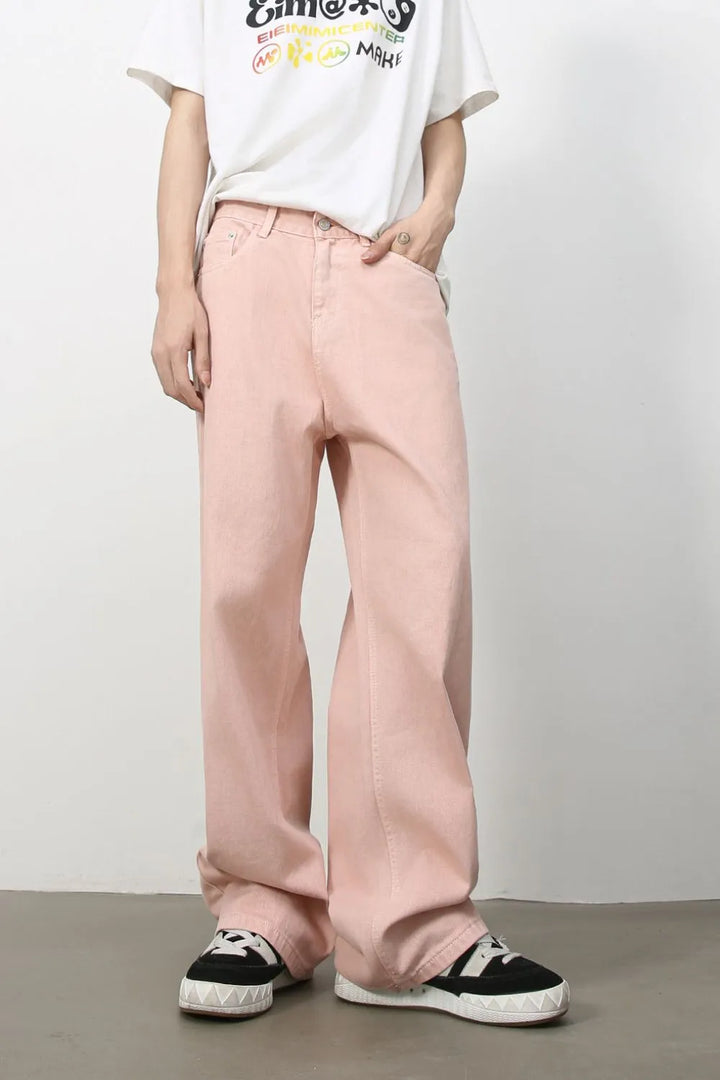 Men's Wide Leg Jeans - cas7m