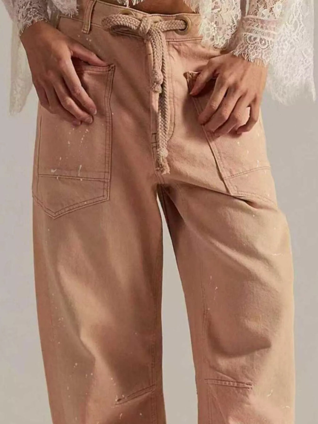 Washed Relaxed Fit Jeans - cas7m