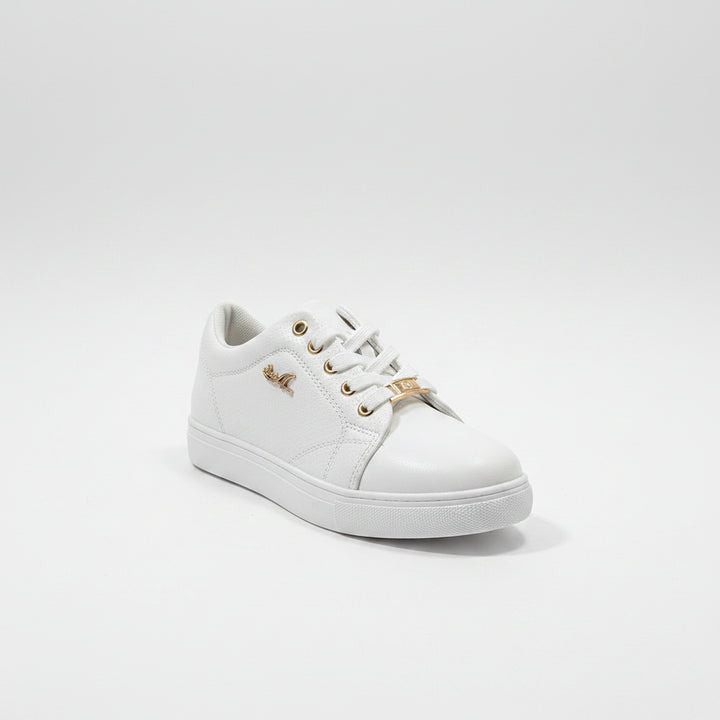 Women Flat Sneakers Breathable Lace-up Shoes For Girls - cas7m