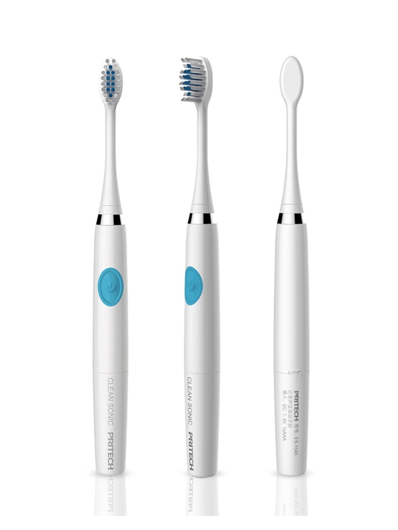 Dual Speed Waterproof Electric Toothbrush Set for Superior Clean - cas7m