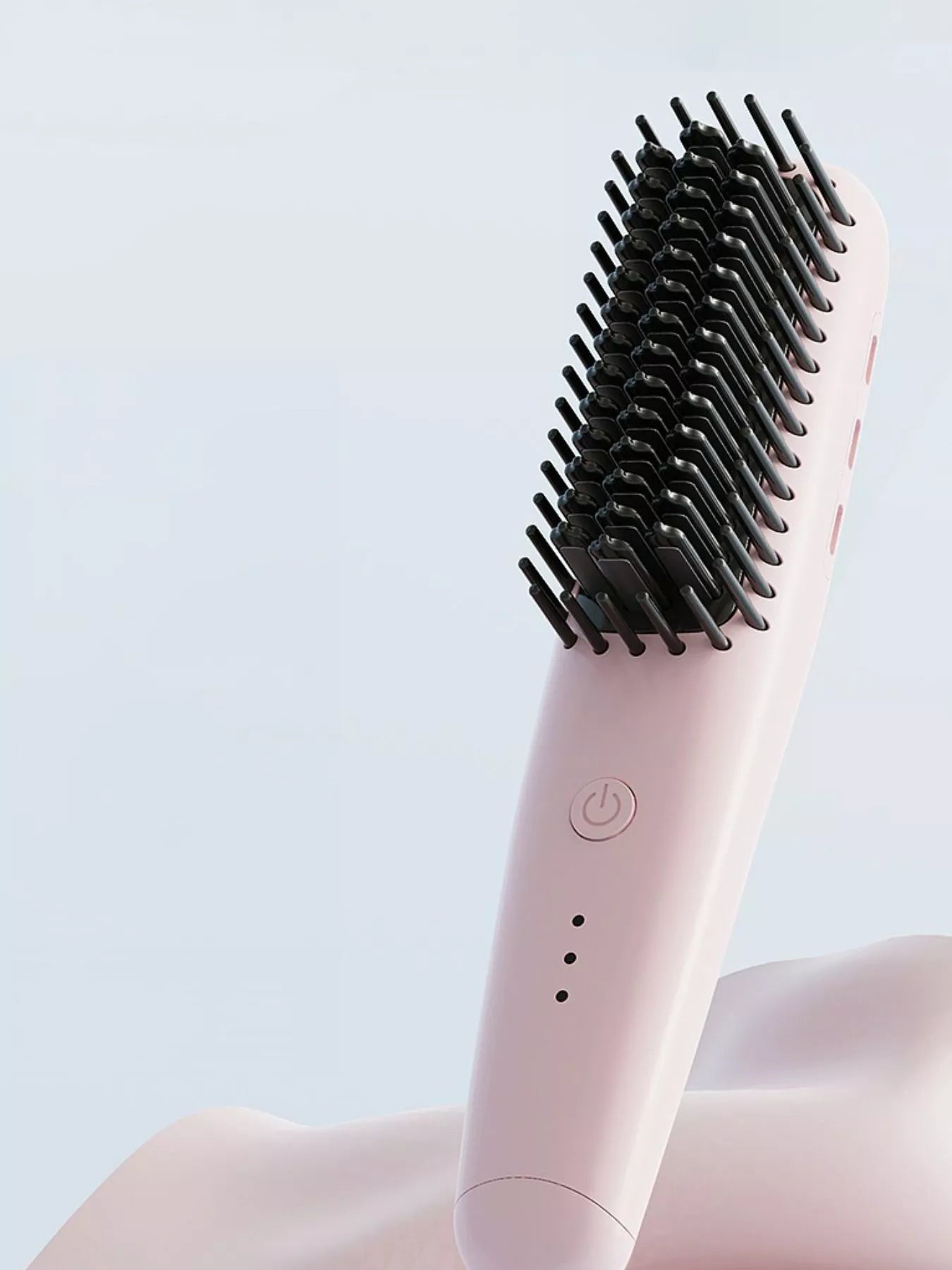 QuickHeat Precision Hair Styling Comb - Sleek & Shine Perfection - cas7m