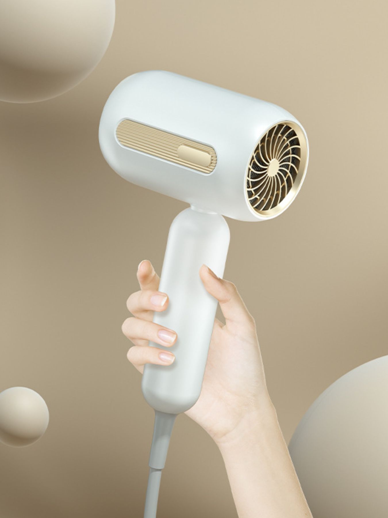 Portable Negative Ion Hair Dryer - cas7m
