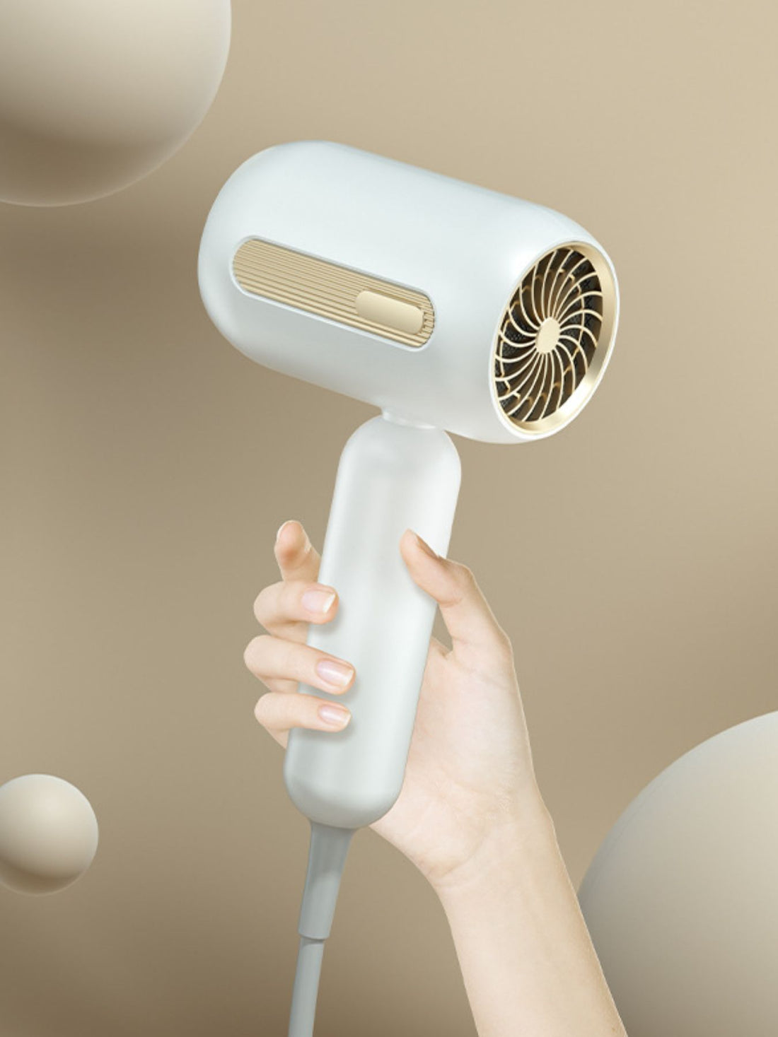 Portable Negative Ion Hair Dryer - cas7m