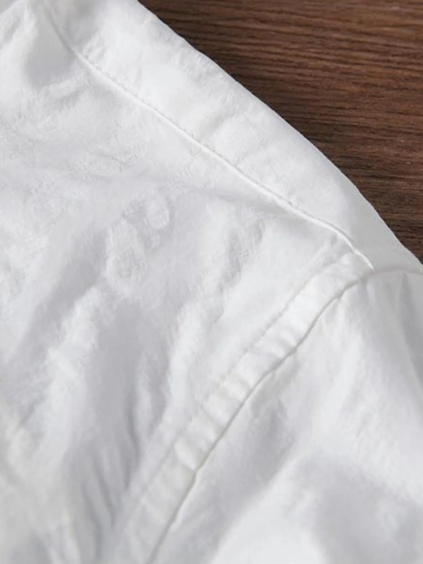 Men's Plus Size Button Up Long Sleeve Shirt - cas7m