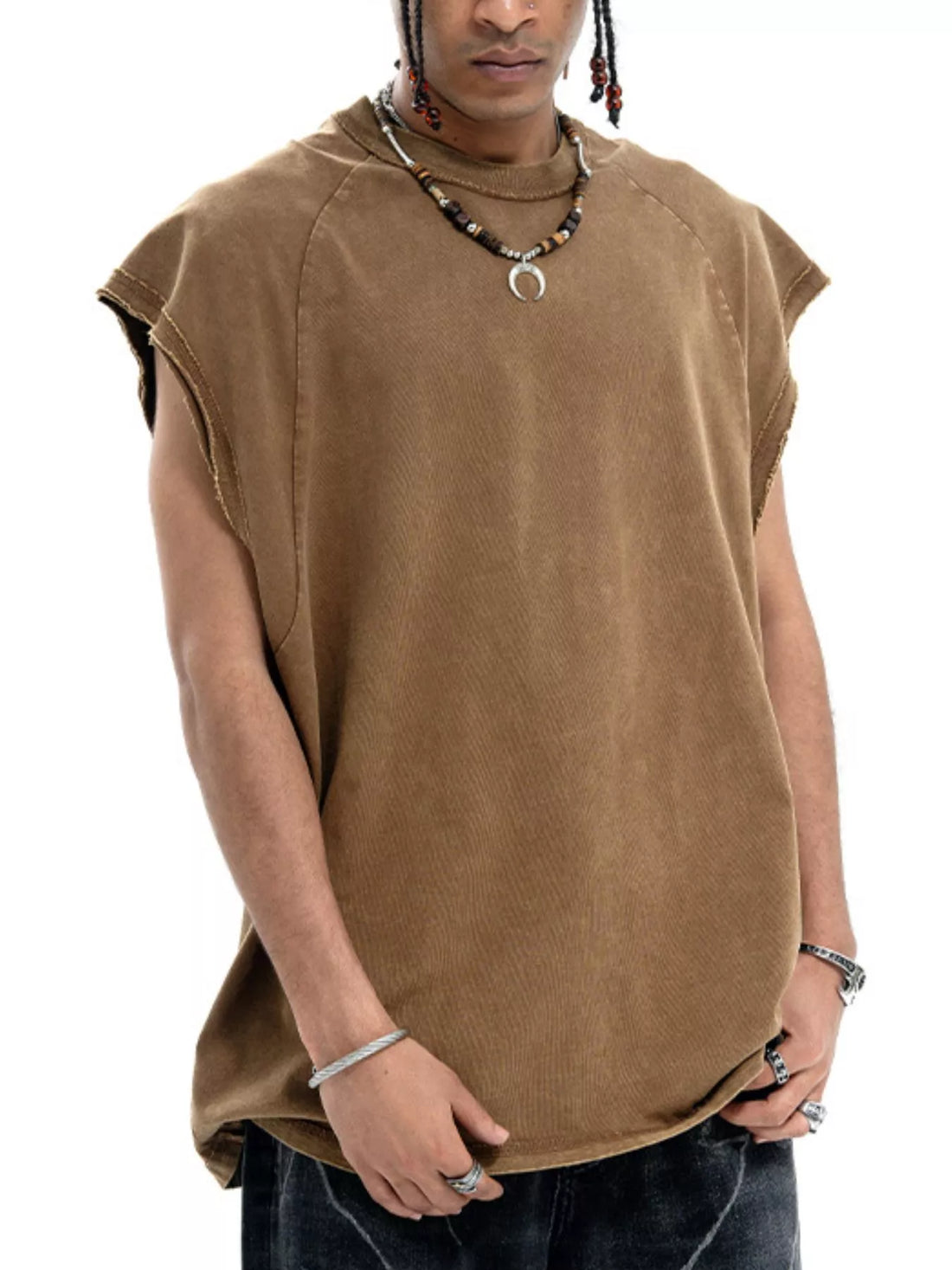 Men's Round Neck Tank - cas7m