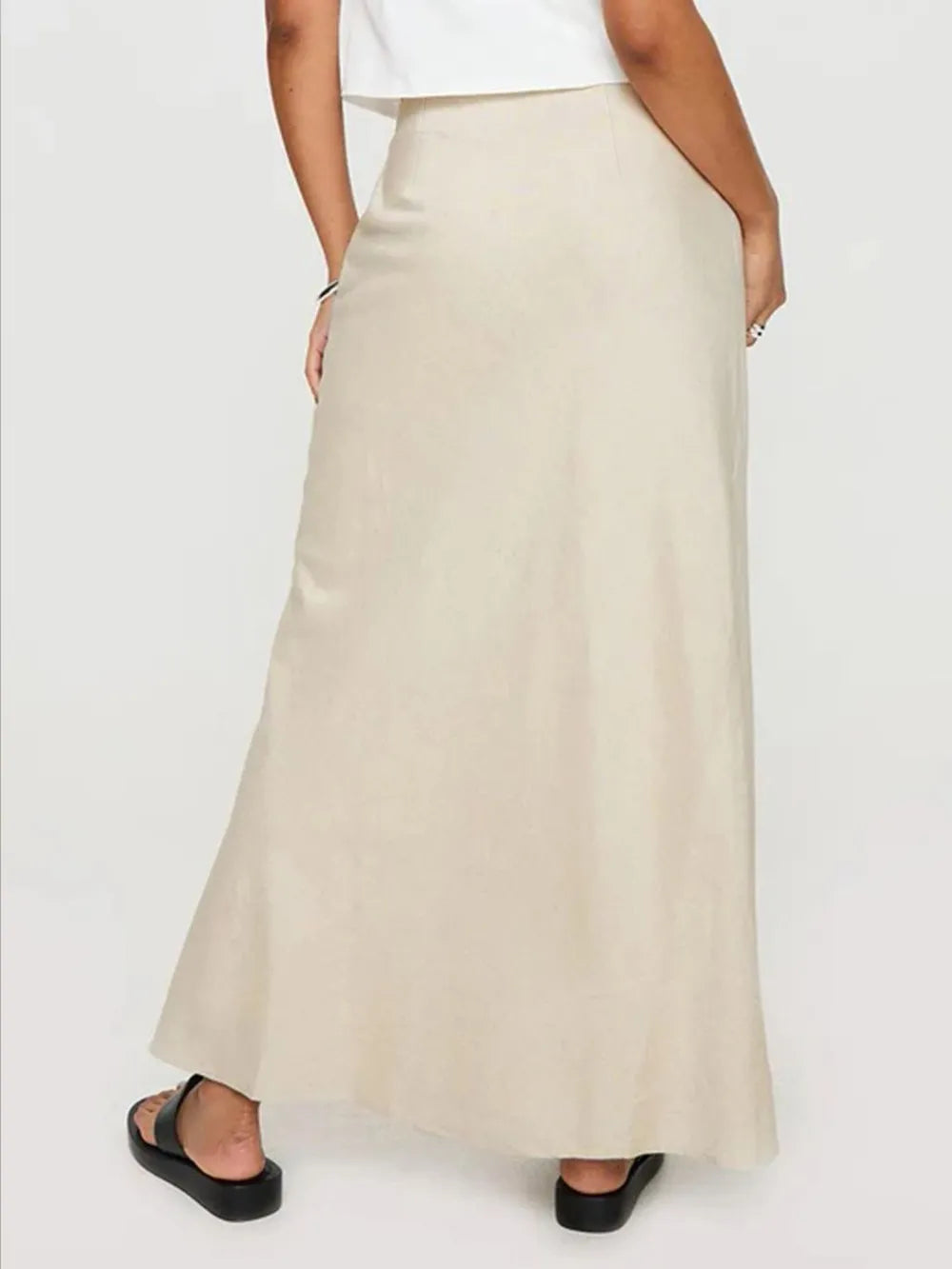 Devine Slim Maxi Skirt - cas7m