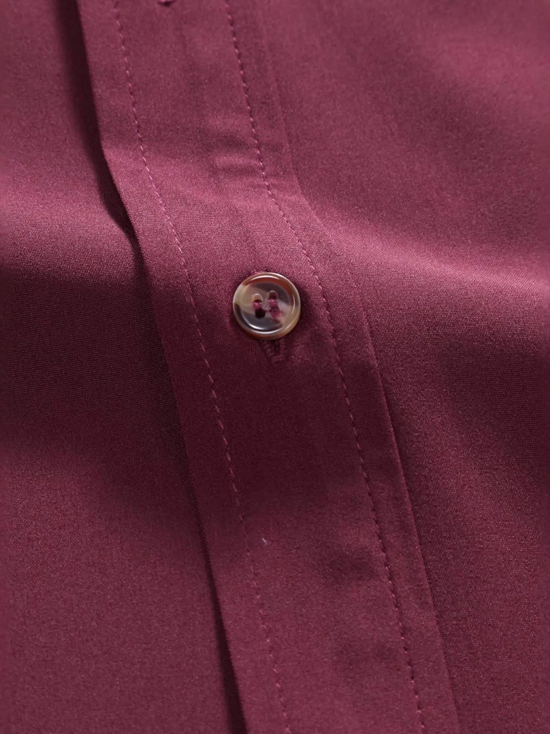 Men's Casual Solid Color Short Sleeve Shirt - cas7m