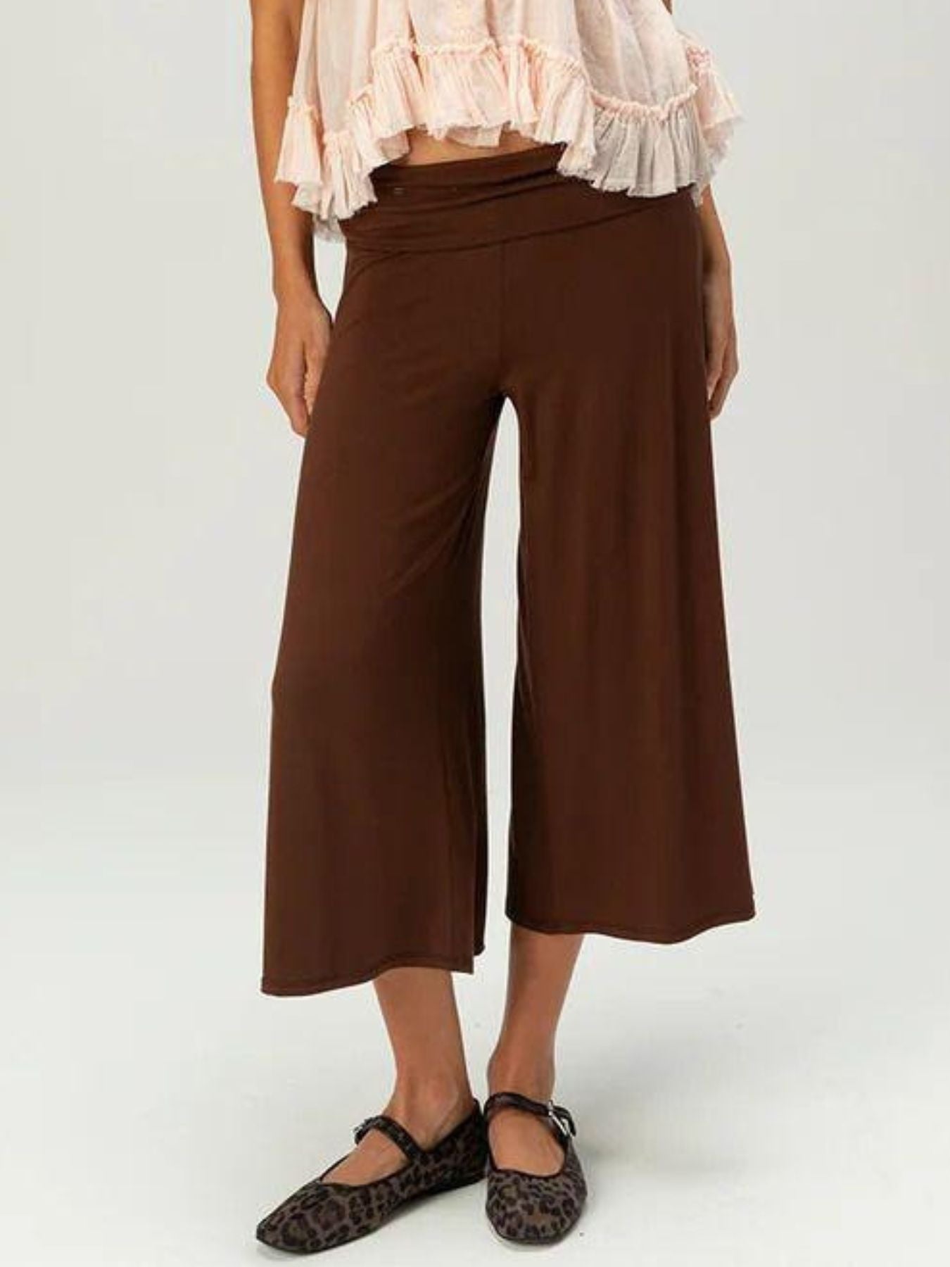Wide Leg Capris - cas7m