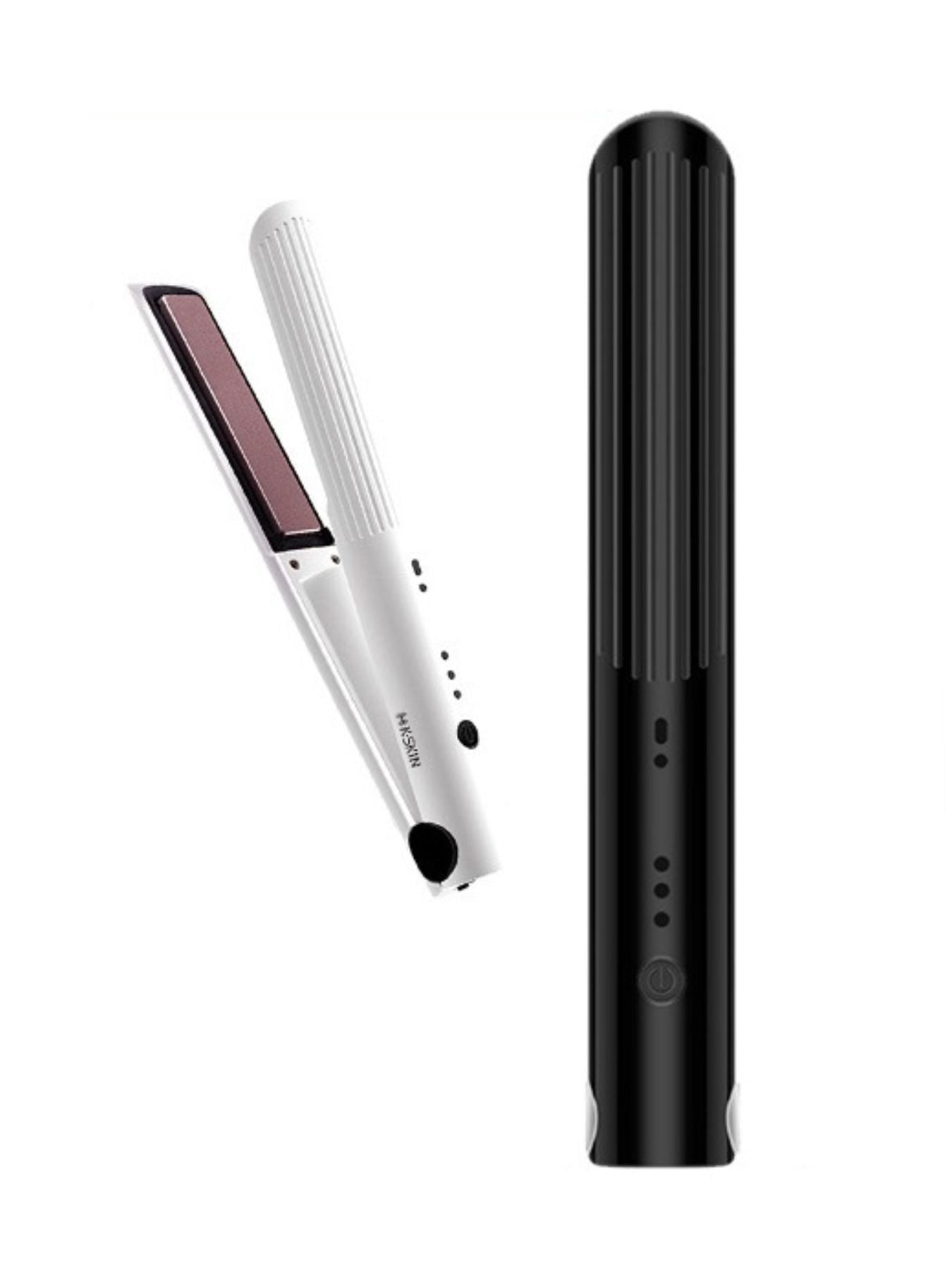 Rapid Heat Compact Hair Straightener for Sleek & Silky Styles - cas7m