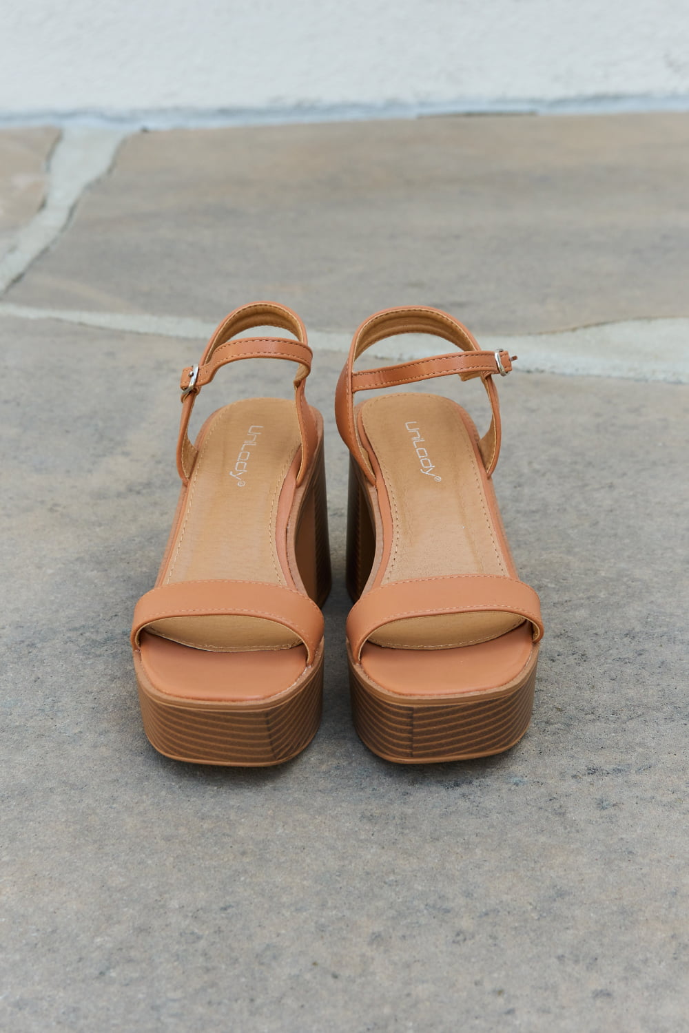 Weeboo Feel It Platform Heel Sandals - cas7m