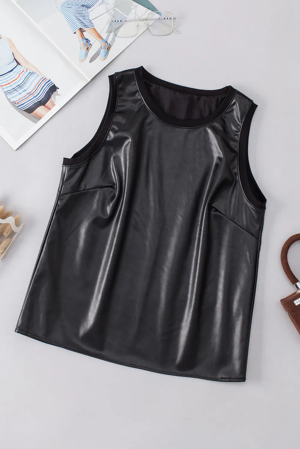 Round Neck Tank - cas7m