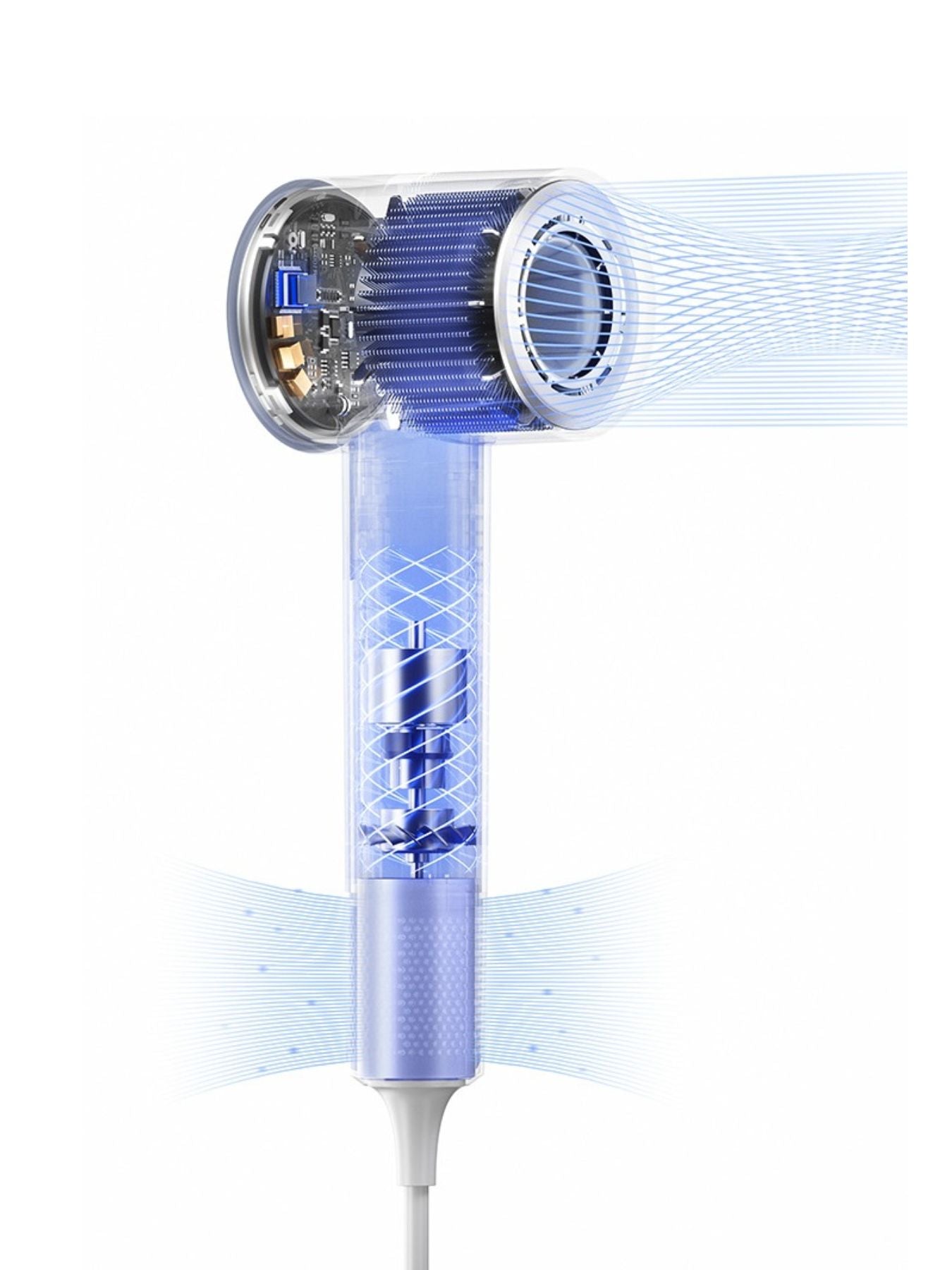 High-Speed Salon Pro: Fast-Drying Lightweight Hair Dryer - cas7m