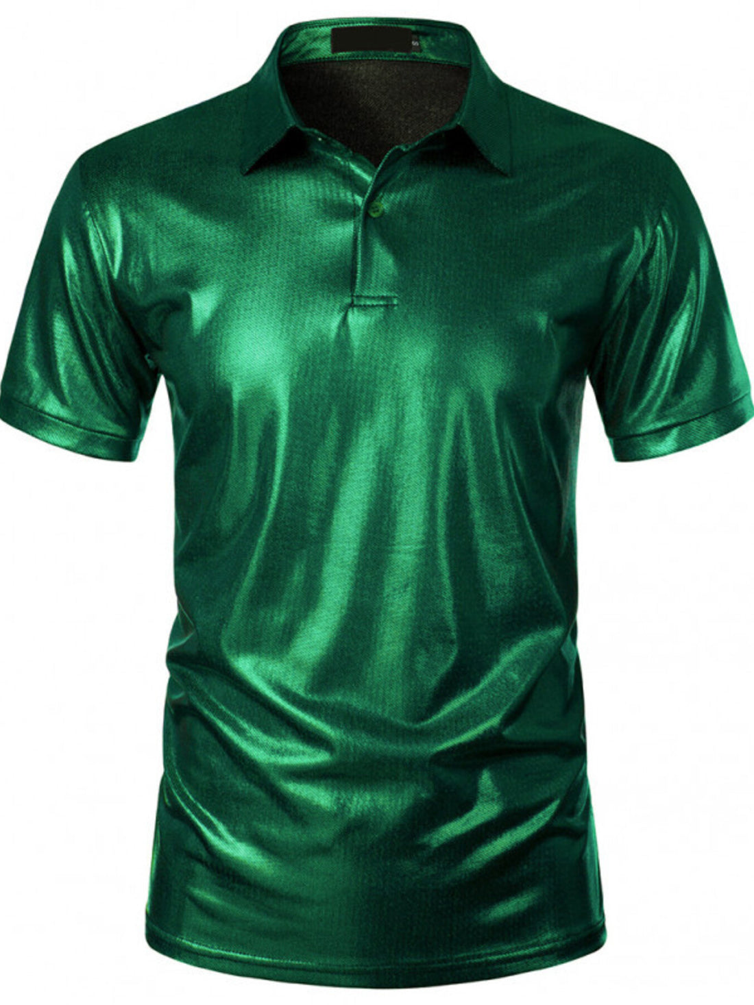 Men's Collared Neck Short Sleeve Polo - cas7m
