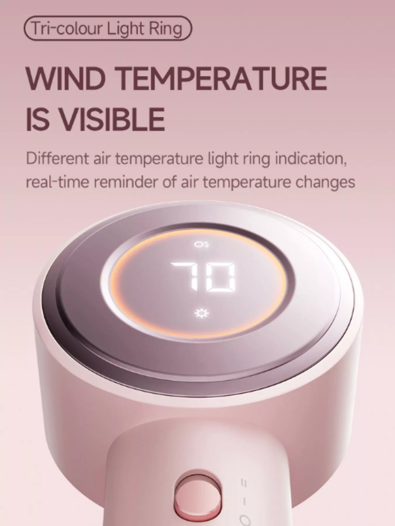 TurboIon Pro: Compact High-Speed Hair Dryer with Temperature Control - cas7m