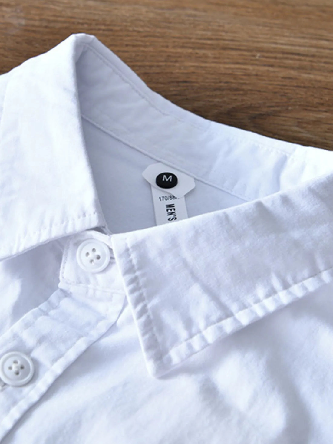 Men's Plus Size Button Up Long Sleeve Shirt - cas7m