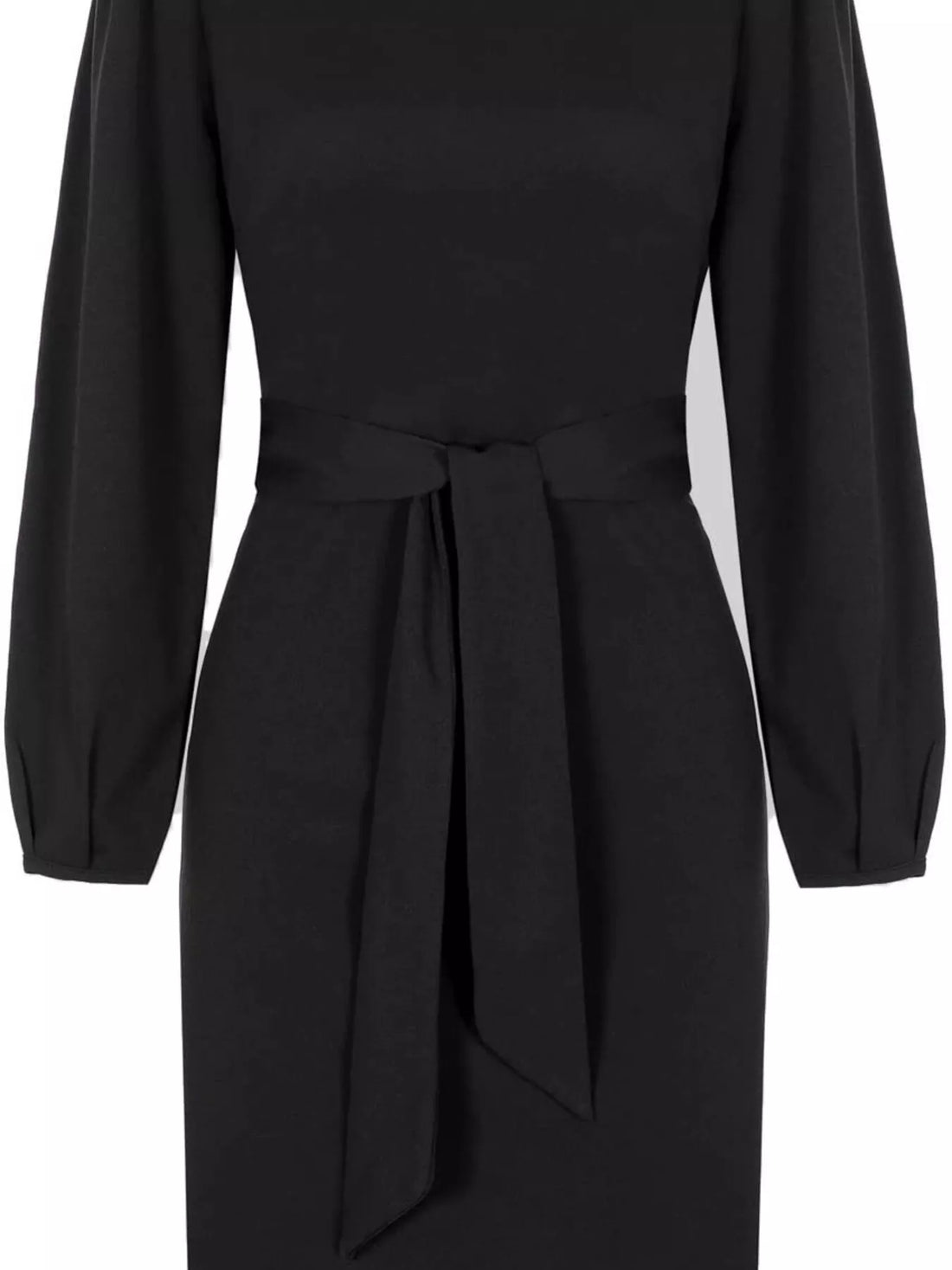 Tie-Waist Mini Dress - cas7m