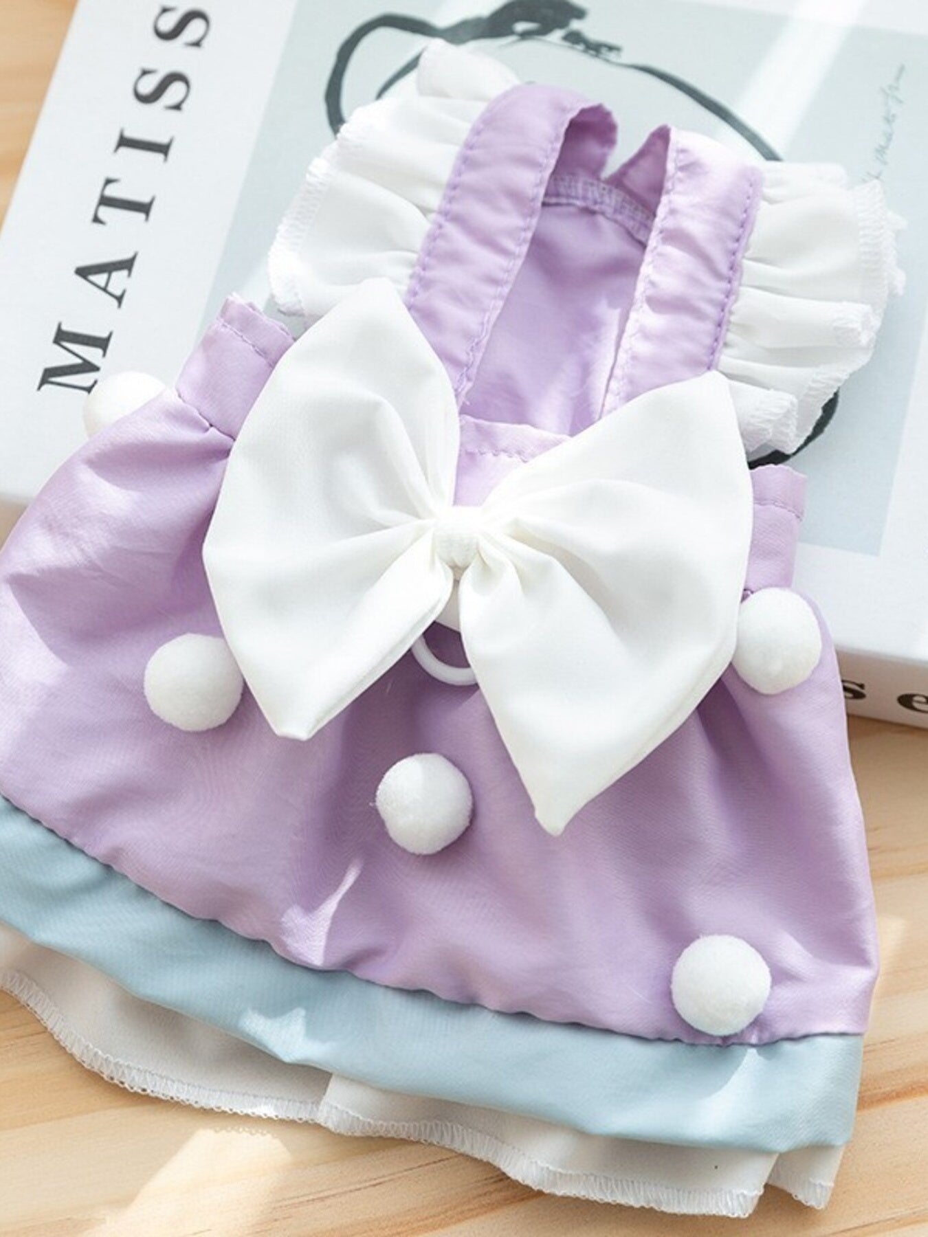 Ruffled Pet Dress - cas7m