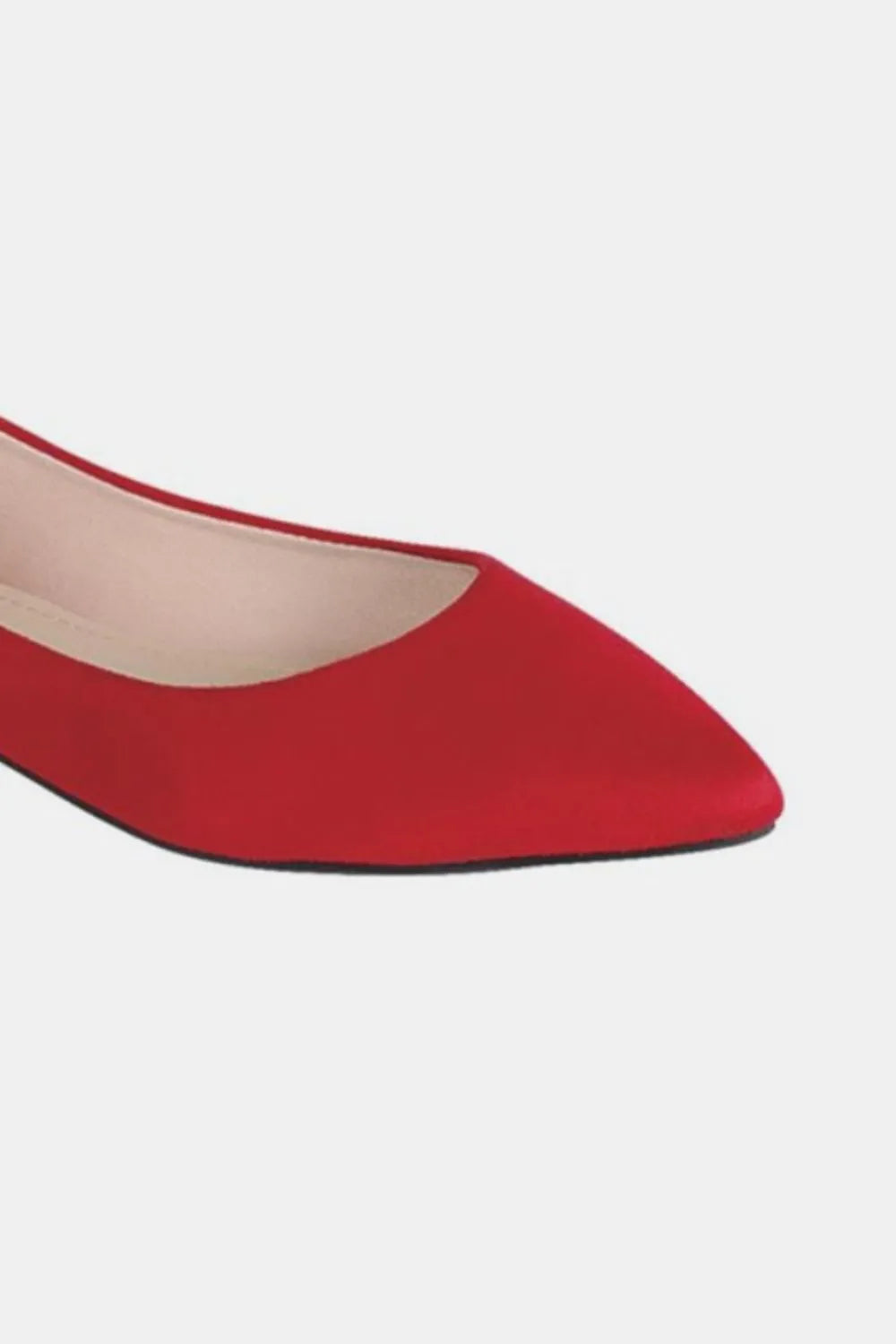 Forever Link Pointy Toe Slip On Flat Loafers - cas7m