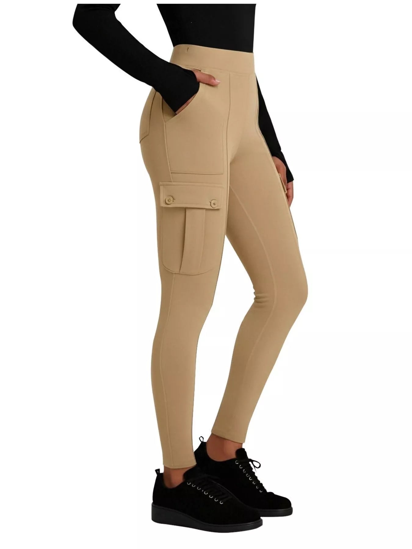 High Waist Active Pants - cas7m